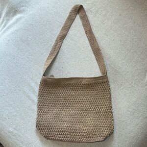 Knit  Pattern Shoulder Bag